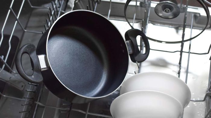It’s also wise to keep nonstick pots and pans out of the dishwasher