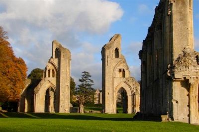 Glastonbury Abbey Ruins Iv Medium .Jpg