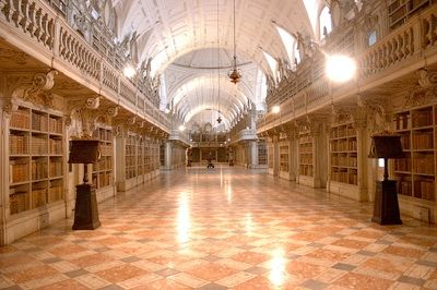 Library Of The National Palace Of Mafra