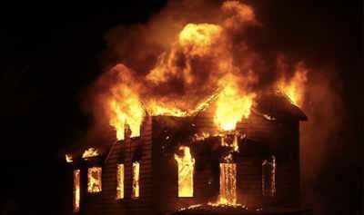Burning-House