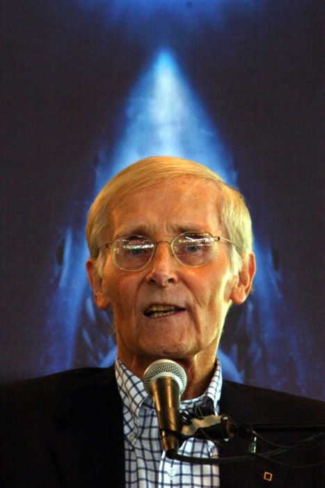 A photograph of Peter Benchley