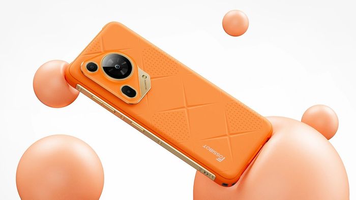 Mặc dù lấy cảm hứng từ Huawei Pura70 Ultra, Fossibot F112 Pro được trang bị vỏ máy chống sốc vượt trội