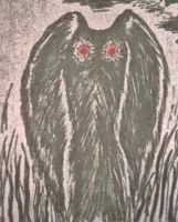 Mothman Drawing