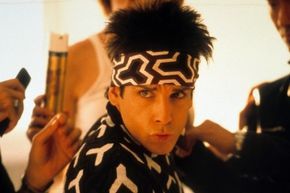 Ben Stiller strikes a pose as Zoolander.