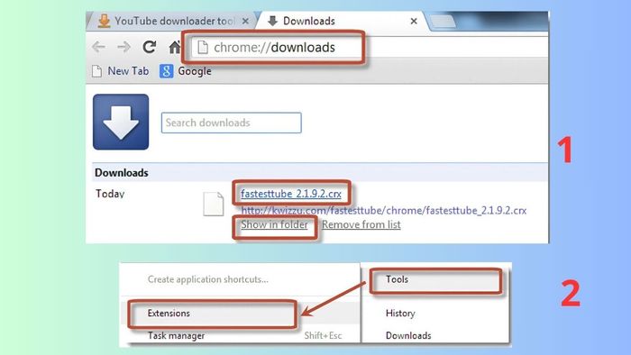 Cách tải video miễn phí từ web bằng FastestTube - bước 2
