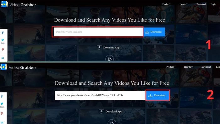 Cách tải video miễn phí từ web bằng VideoGrabber.net