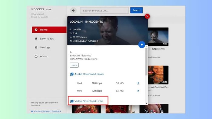Cách tải video miễn phí từ web bằng Videoder - bước 4