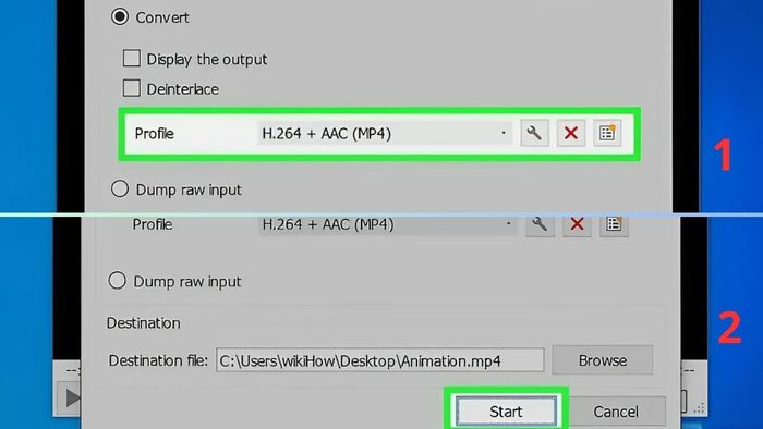Cách tải video miễn phí từ web bằng VLC Media Player - bước 4 và 5