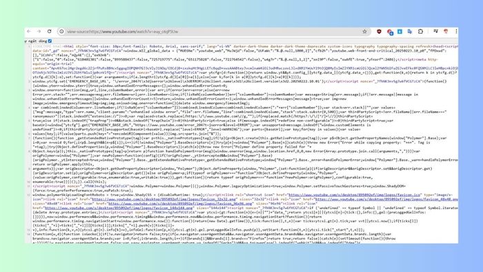Cách tải video miễn phí từ web bằng View Source