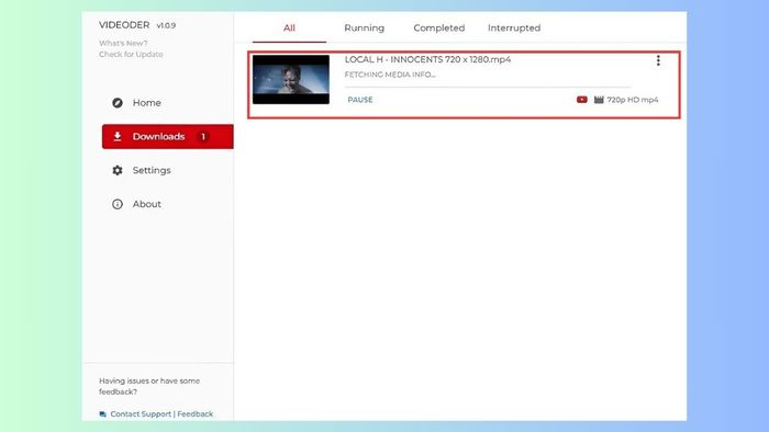 Cách tải video miễn phí từ web bằng Videoder - bước 6
