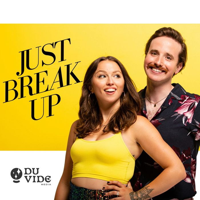 Just break up podcast logo