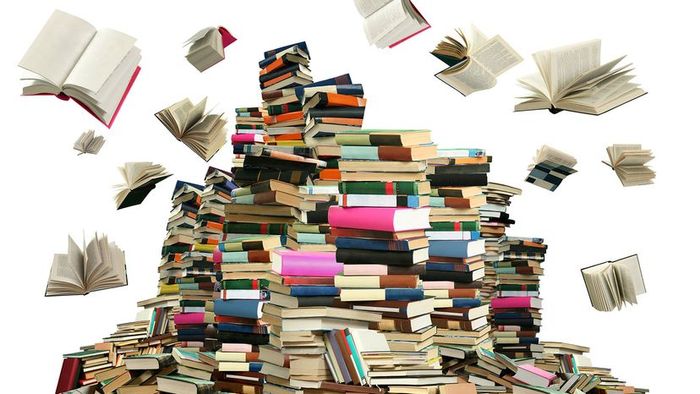 a vast number of books