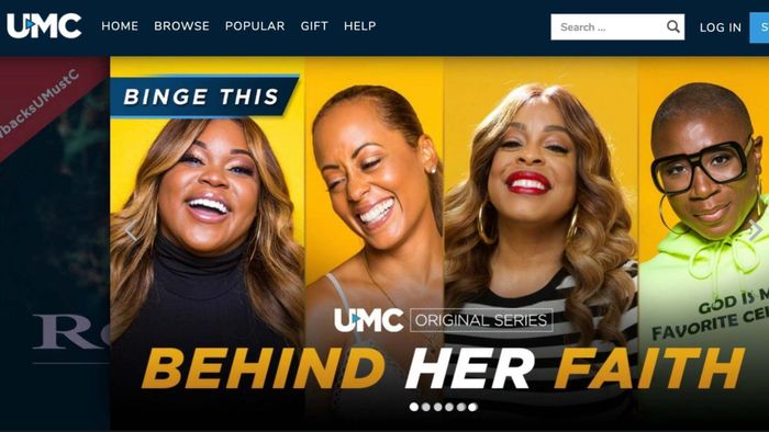 Image of UMC's homepage
