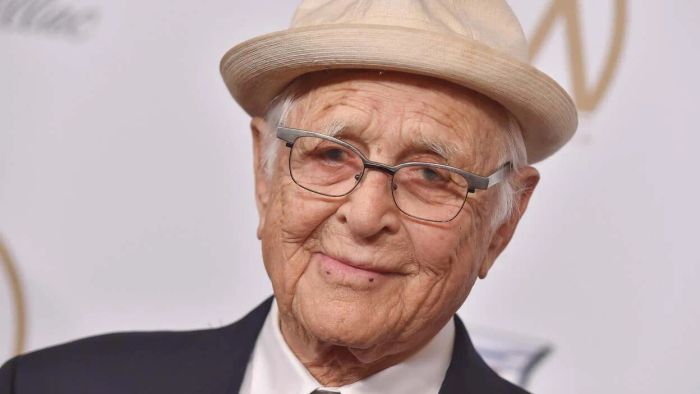 A portrait of Norman Lear