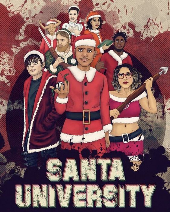 Santa University podcast logo