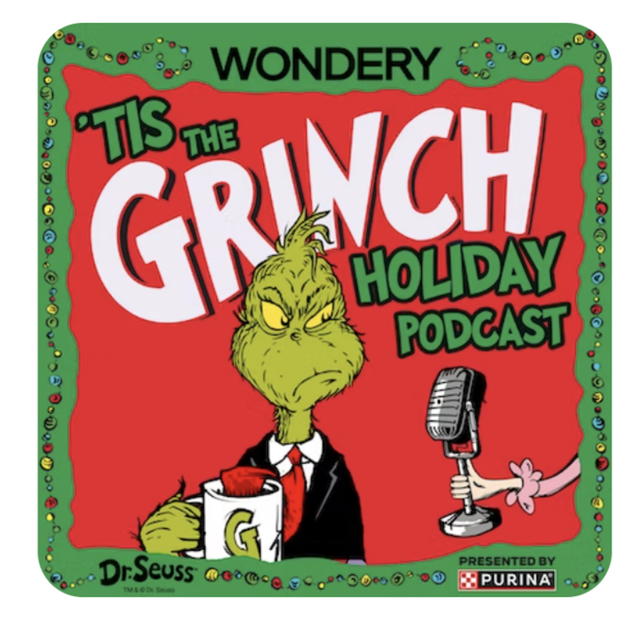 'Tis the Grinch podcast logo