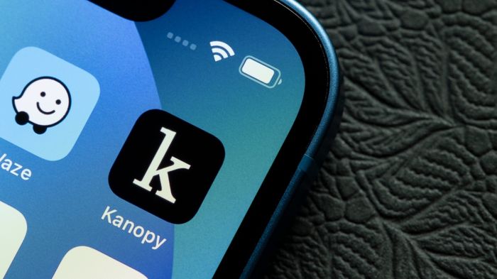Kanopy mobile application on an iPhone