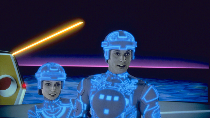 An image from Tron