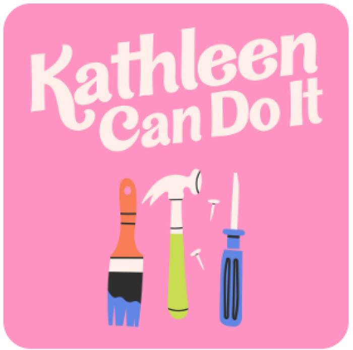 Logo of the Kathleen Can Do It Podcast