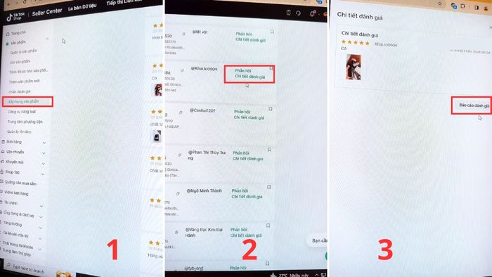Hướng dẫn chi tiết các bước 2, 3, 4, 5 để xóa bộ sưu tập trên TikTok
