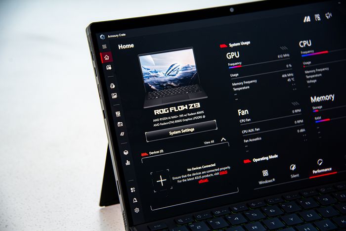 ROG Flow Z13 sở hữu hiệu năng cực kỳ ấn tượng