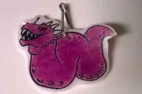 Once heated, Shrinky Dinks transform into durable yet pliable plastic, ideal for crafting personalized zipper pulls or decorative charms.
