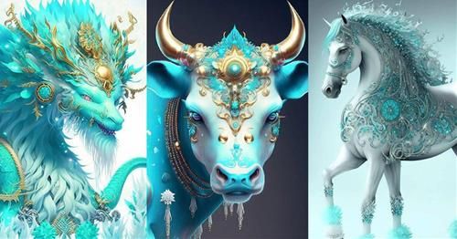 Hình ảnh con vật xung tuổi