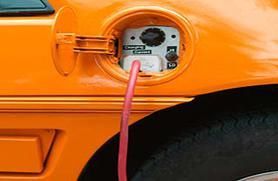 Image of a hybrid vehicle