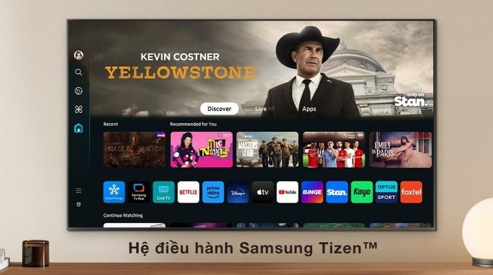 Smart Tivi QLED Samsung 4K 85 inch QA85Q60D - Hệ điều hành