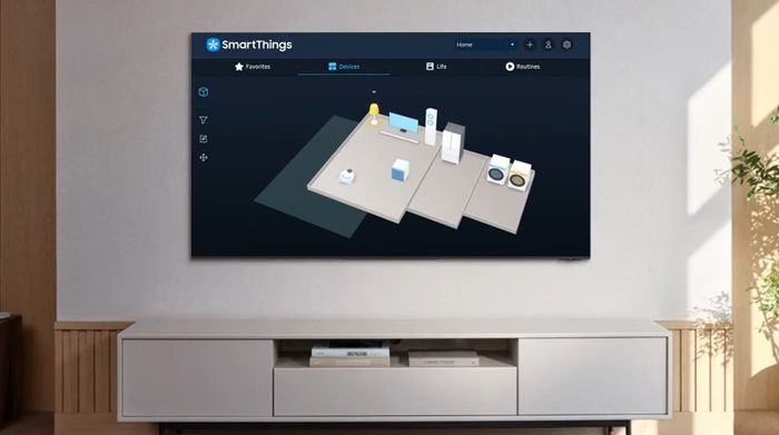 Smart Tivi Samsung 4K Crystal UHD 98 inch UA98DU9000 - Tiện ích