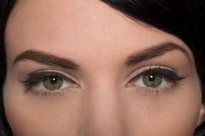 A woman's eyes.