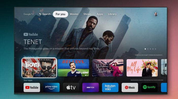 Google Tivi Toshiba 4K 55 inch 55C350LP - Hệ điều hành