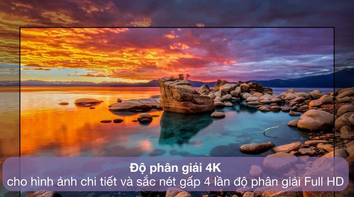 Độ phân giải 4K - Google Tivi TCL 4K 75 inch 75P737