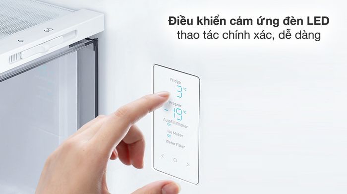 Tủ lạnh Samsung Inverter 648 lít RF59CB66F8S/SV - Tiện ích