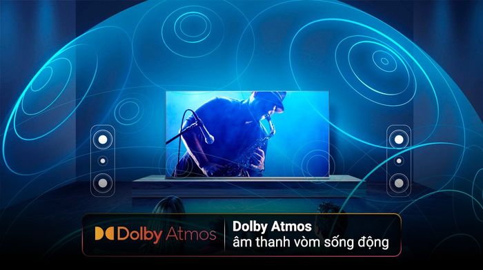 Google Tivi QLED TCL 4K 65 inch 65C845 - Công nghệ âm thanh