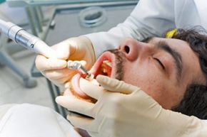 patient visiting dentist