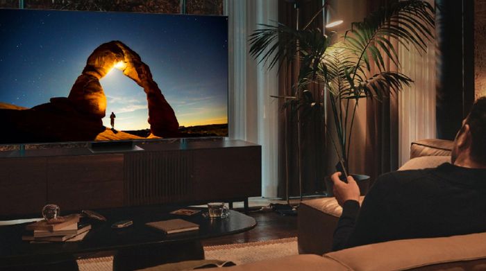 Chế độ EyeComfort - Smart Tivi OLED Samsung 4K 55 inch QA55S95B