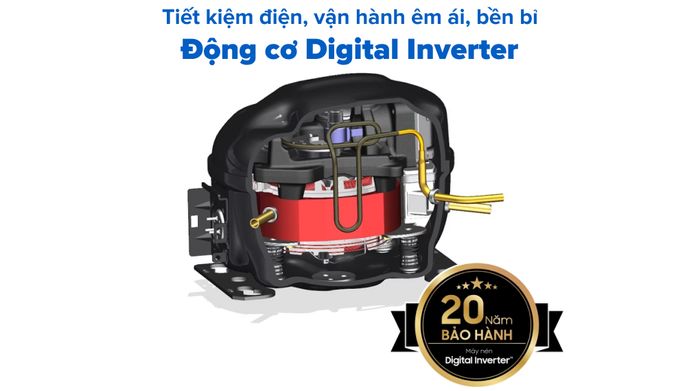 Tủ lạnh Samsung Inverter 305 lít RT31CG5424B1SV - Công nghệ tiết kiệm điện