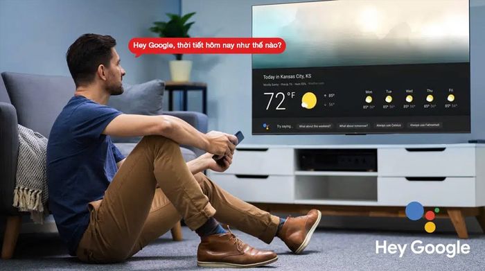 Google Tivi QLED TCL 4K 50 inch 50C69B - Tiện ích