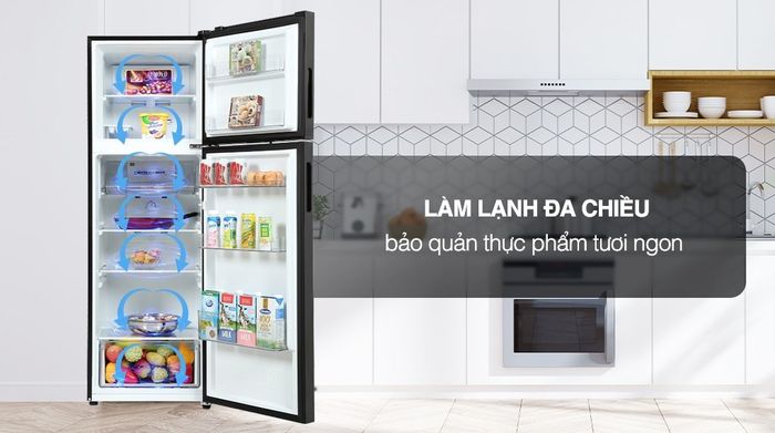 Tủ lạnh Aqua Inverter 283 lít AQR-T299FA(SL) - Công nghệ làm lạnh