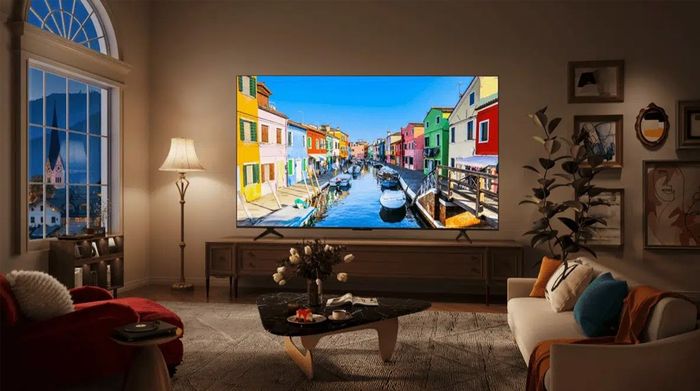 Google Tivi QLED TCL 4K 50 inch 50C69B - Tổng quan thiết kế