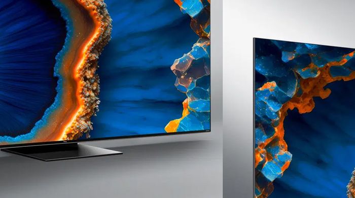 Google TV QD-Mini LED TCL 4K 75C755 - Chân đế