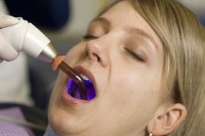 Experiencing nausea during a dental visit