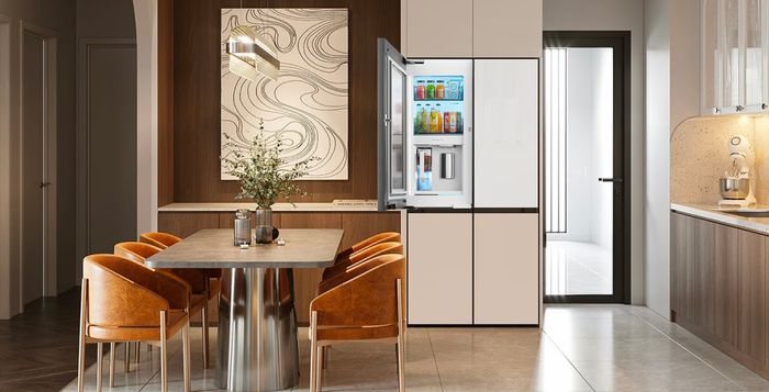 Tủ lạnh Samsung Inverter 648 lít Multi Door Bespoke RF59CB66F8S/SV - Thiết kế