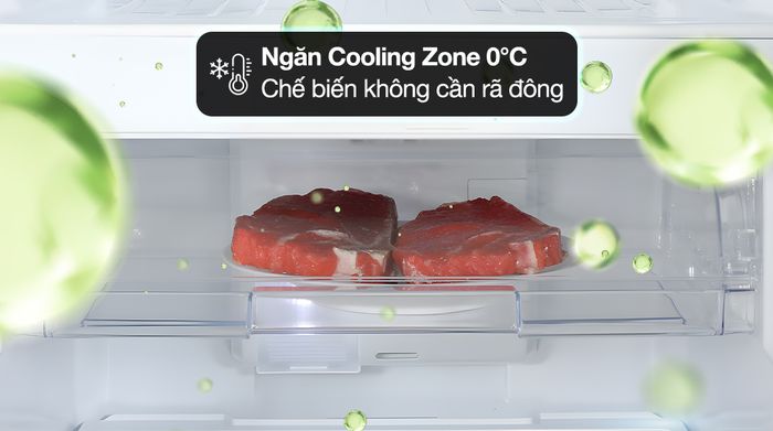Tủ lạnh Toshiba Inverter 253 lít GR-RT329WE-PMV(52) - Ngăn Cooling Zone