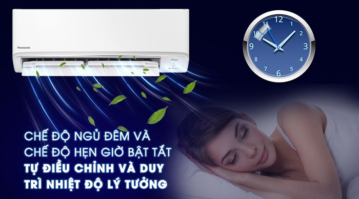 Chế độ hẹn giờ bật tắt và chế độ ngủ đêm