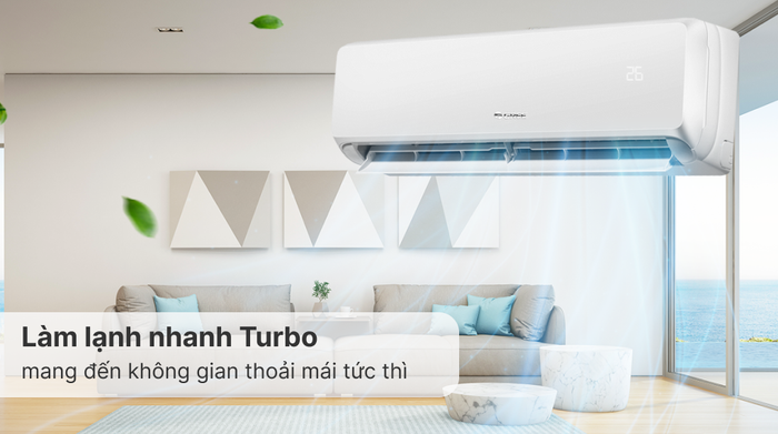 Máy lạnh Gree Inverter 1 HP CHARM9CI - Làm lạnh nhanh