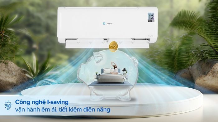 Máy lạnh Casper Inverter 2 HP TC-18IS36 - Công nghệ tiết kiệm điện