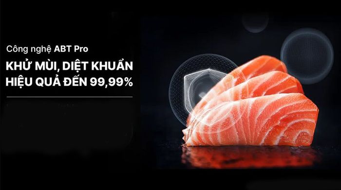 Tủ lạnh Aqua Inverter 660 lít Multi Door AQR-M727XA(GB)U1 - Công nghệ ABT Pro khử mùi, diệt khuẩn hiệu quả