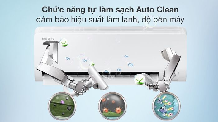 Máy lạnh Samsung Inverter 1.5 HP AR13DYHZAWKNSV - Khả năng lọc không khí